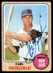 1968 Topps #250 Carl Yastrzemski Front Thumbnail