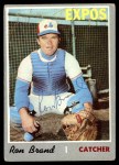 1970 Topps #221 Ron Brand Front Thumbnail