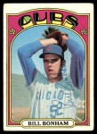 1972 Topps #29 YLW Bill Bonham Front Thumbnail