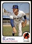 1973 Topps #628 Jim Slaton Front Thumbnail