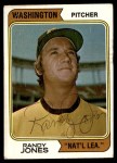 1974 Topps #173 WAS Randy Jones Front Thumbnail