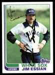 1982 Topps #269 Jim Essian Front Thumbnail