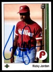 1989 Upper Deck #35 Ricky Jordan Front Thumbnail