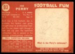 1958 Topps #93 Joe Perry Back Thumbnail