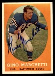 1958 Topps #16 Gino Marchetti Front Thumbnail
