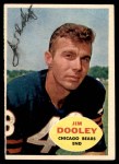 1960 Topps #15 Jim Dooley Front Thumbnail