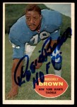 1960 Topps #78 Roosevelt Brown Front Thumbnail
