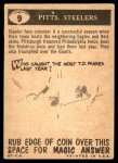 1959 Topps #9 Steelers Pennant Back Thumbnail
