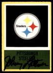 1967 Philadelphia #156 Pittsburgh Steelers Logo Front Thumbnail