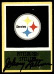 1967 Philadelphia #156 Pittsburgh Steelers Logo Front Thumbnail