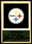 1967 Philadelphia #156 Pittsburgh Steelers Logo Front Thumbnail