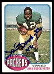 1976 Topps #345 John Brockington Front Thumbnail