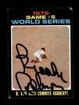 1971 Topps #331 - Brooks Robinson 1970 World Series - Game #5 - B. Robinson Commits Robbery Front Thumbnail
