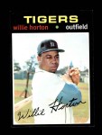 1971 Topps #120 Willie Horton Front Thumbnail