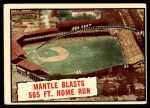 1961 Topps #406 - Mickey Mantle Baseball Thrills Front Thumbnail