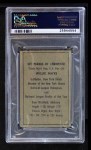 1952 Berk Ross Willie Mays Back Thumbnail