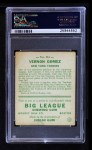 1933 Goudey #216 Lefty Gomez Back Thumbnail