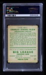 1933 Goudey #128 Chuck Klein Back Thumbnail