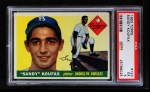 1955 Topps #123 Sandy Koufax Front Thumbnail