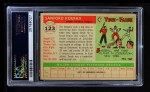 1955 Topps #123 Sandy Koufax Back Thumbnail
