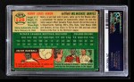 1954 Topps #128 Hank Aaron Back Thumbnail
