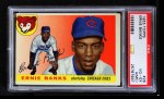 1955 Topps #28 Ernie Banks Front Thumbnail