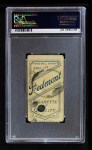 1909 T206 POR Christy Mathewson Back Thumbnail