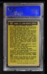 1961 Topps #307 - Mickey Mantle 1960 World Series - Game #2 - Mantle Slams 2 Homers Back Thumbnail