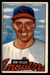 1951 Bowman #30 Bob Feller Front Thumbnail