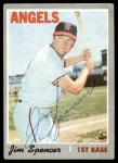 1970 Topps #255 Jim Spencer Front Thumbnail