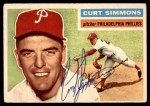 1956 Topps #290 Curt Simmons Front Thumbnail