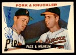1960 Topps #115 - Roy Face / Hoyt Wilhelm Fork & Knuckler Front Thumbnail