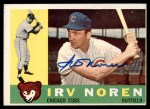 1960 Topps #433 Irv Noren Front Thumbnail