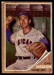 1962 Topps #66 Cuno Barragon Front Thumbnail