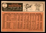 1966 Topps #8 Floyd Robinson Back Thumbnail