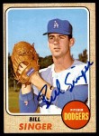 1968 Topps #249 Bill Singer Front Thumbnail