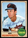 1968 Topps #268 Bob Humphreys Front Thumbnail