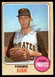 1968 Topps #429 Tommie Sisk Front Thumbnail