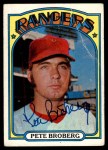 1972 Topps #64 Pete Broberg Front Thumbnail