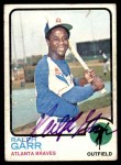 1973 Topps #15 Ralph Garr Front Thumbnail