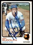 1973 Topps #414 Ken Rudolph Front Thumbnail