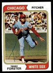 1974 Topps #310 Terry Forster Front Thumbnail