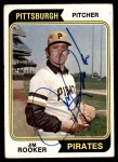 1974 Topps #402 Jim Rooker Front Thumbnail