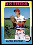 1975 Topps #49 Larry Dierker Front Thumbnail