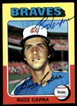 1975 Topps #105 Buzz Capra Front Thumbnail