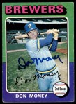 1975 Topps #175 Don Money Front Thumbnail