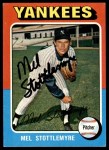 1975 Topps #183 Mel Stottlemyre Front Thumbnail