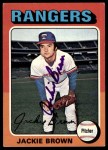 1975 Topps #316 Jackie Brown Front Thumbnail