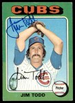1975 Topps #519 Jim Todd Front Thumbnail