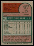 1975 Topps #627 Tom Walker Back Thumbnail